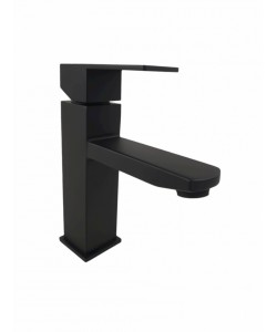 Baterie bucatarie MIXXUS KUB-001 BLACK din otel inoxidabil, Monocomanda, Racorduri incluse