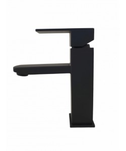 Baterie bucatarie MIXXUS KUB-001 BLACK din otel inoxidabil, Monocomanda, Racorduri incluse