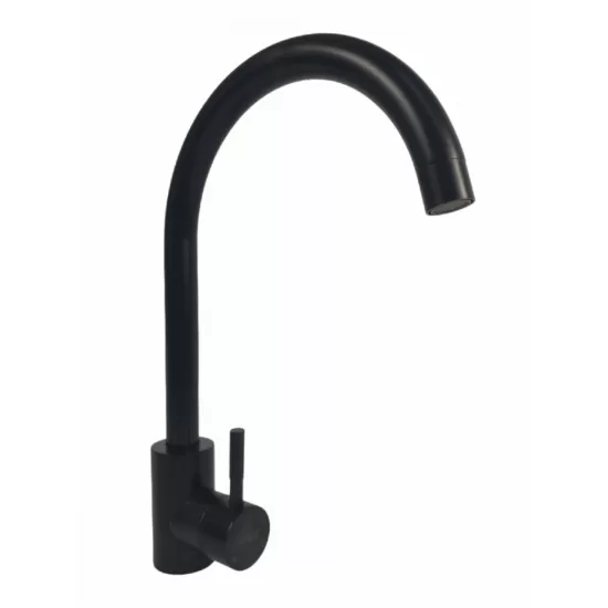 Baterie bucatarie MIXXUS SUS-011 BLACK din otel inoxidabil, Monocomanda, Racorduri incluse Baterie bucatarie MIXXUS SUS-011 BLACK din otel inoxidabil, Monocomanda, Racorduri incluse