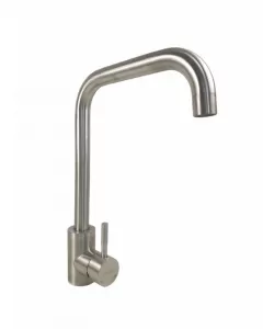 Baterie bucatarie MIXXUS SUS-011-G din otel inoxidabil, Monocomanda, Racorduri incluse Baterie bucatarie MIXXUS SUS-011-G din otel inoxidabil, Monocomanda, Racorduri incluse