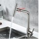 Baterie bucatarie MIXXUS SUS-017 cu gat rotativ din otel inoxidabil