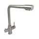 Baterie bucatarie MIXXUS SUS-021 din otel inoxidabil, Monocomanda, Racorduri incluse Baterie bucatarie MIXXUS SUS-021 din otel inoxidabil, Monocomanda, Racorduri incluse
