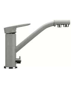 Baterie bucatarie Ulgran U-010 Gri Deschis, Conectiune filtru Baterie bucatarie Ulgran U-010 Gri Deschis, Conectiune filtru