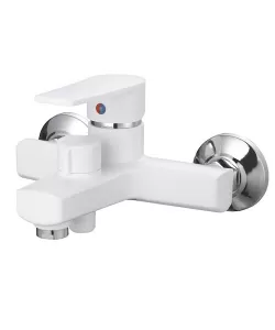 Baterie cada din plastic PLAMIX LEO-009 EURO White Baterie cada din plastic PLAMIX LEO-009 EURO White