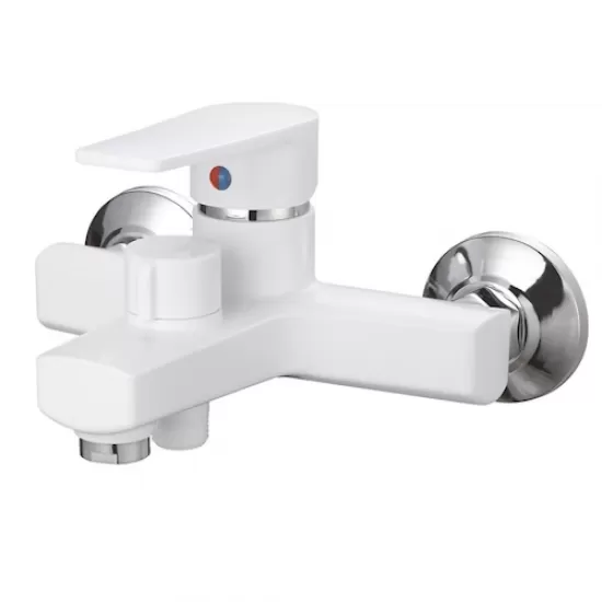 Baterie cada din plastic PLAMIX LEO-009 EURO White Baterie cada din plastic PLAMIX LEO-009 EURO White