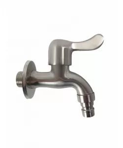 Baterie lavoar apa rece MIXXUS BIB-02 din otel inoxidabil, Monocomanda, Racorduri incluse Baterie lavoar apa rece MIXXUS BIB-02 din otel inoxidabil, Monocomanda, Racorduri incluse