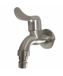 Baterie lavoar apa rece MIXXUS BIB-02 din otel inoxidabil, Monocomanda, Racorduri incluse Baterie lavoar apa rece MIXXUS BIB-02 din otel inoxidabil, Monocomanda, Racorduri incluse