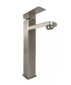 Baterie lavoar MIXXUS KUB-001-HIGH din otel inoxidabil, Monocomanda, Racorduri incluse Baterie lavoar MIXXUS KUB-001-HIGH din otel inoxidabil, Monocomanda, Racorduri incluse