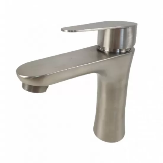 Baterie lavoar MIXXUS NEO-001 din otel inoxidabil, Monocomanda, Racorduri incluse Baterie lavoar MIXXUS NEO-001 din otel inoxidabil, Monocomanda, Racorduri incluse