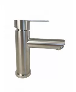 Baterie lavoar MIXXUS PAX-001 din otel inoxidabil, Monocomanda, Racorduri incluse