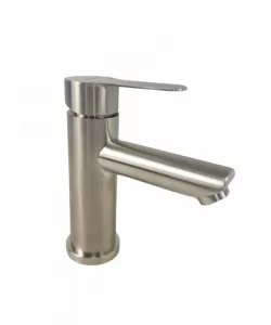 Baterie lavoar MIXXUS PAX-001 din otel inoxidabil, Monocomanda, Racorduri incluse