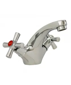 Baterie lavoar TR1535-HC TRIGOR, Dublu comanda, cartus ceramic 40mm, Racorduri incluse