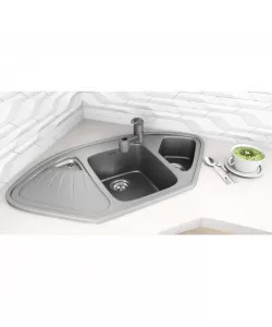 Baterie sanitara bucatarie Ulgran U002-309, ceramica, Lux Baterie sanitara bucatarie Ulgran U002-309, ceramica, Lux