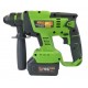 Bormasina cu acumulator, Procraft PHA20 20V, 4 Ah, 1400 Rpm, 4500 percutii, Brushless, SDS