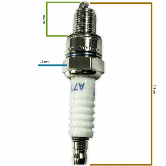 Bujie 10mm-16mm pentru motoare 4T, Elefant