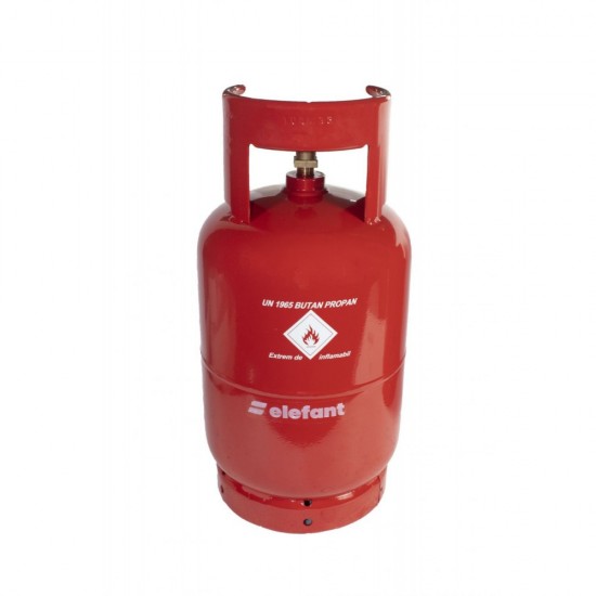 Butelie ELEFANT GPL din Metal, 12 L, 5 kg, filet 1/2
