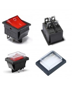 Buton pornire / oprire pentru moara