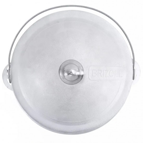 Ceaun tuci aluminiu alimentar, capacitate 8 litri, BRIZOLL