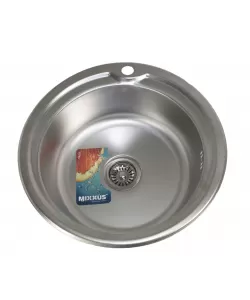 Chiuveta bucatarie inox rotunda MIXXUS Z510-06-180E