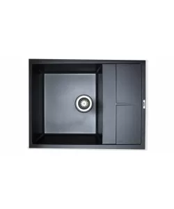 Chiuveta de bucatarie Elefant Premium Lotus Negru metalic , 650x500 mm Chiuveta de bucatarie Elefant Premium Lotus Negru metalic , 650x500 mm