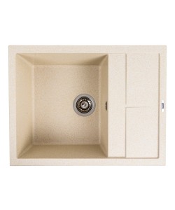 Chiuveta de bucatarie Elefant Premium Lotus Safari Bej, 650x500 mm