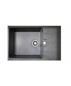 Chiuveta de bucatarie Elefant Premium Roma Grafit, 775x495 mm