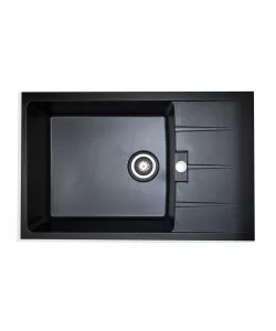 Chiuveta de bucatarie Elefant Premium Roma Negru metalic, 775x495 mm Chiuveta de bucatarie Elefant Premium Roma Negru metalic, 775x495 mm