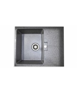 Chiuveta de bucatarie Elefant Premium Zirkon Grafit , 620x500mm