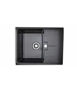 Chiuveta de bucatarie Elefant Premium Zirkon Negru metalic, 620 x500 mm Chiuveta de bucatarie Elefant Premium Zirkon Negru metalic, 620 x500 mm