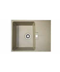 Chiuveta de bucatarie Elefant Premium Zirkon Safari Bej, 620x500 mm Chiuveta de bucatarie Elefant Premium Zirkon Safari Bej, 620x500 mm