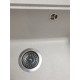 Chiuvetă din compozit de granit pentru bucătărie Alb ELEFANT PREMIUM 5852 VESTA