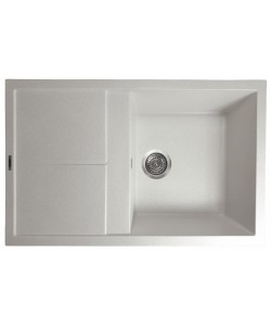 Chiuvetă din compozit de granit pentru bucătărie ALBA ELEFANT PREMIUM 7850 SELENA