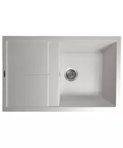 Chiuvetă din compozit de granit pentru bucătărie ALBA ELEFANT PREMIUM 7850 SELENA Chiuvetă din compozit de granit pentru bucătărie ALBA ELEFANT PREMIUM 7850 SELENA