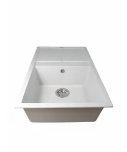 Chiuvetă din compozit de granit pentru bucătărie ALBA ELEFANT PREMIUM 7850 SELENA Chiuvetă din compozit de granit pentru bucătărie ALBA ELEFANT PREMIUM 7850 SELENA