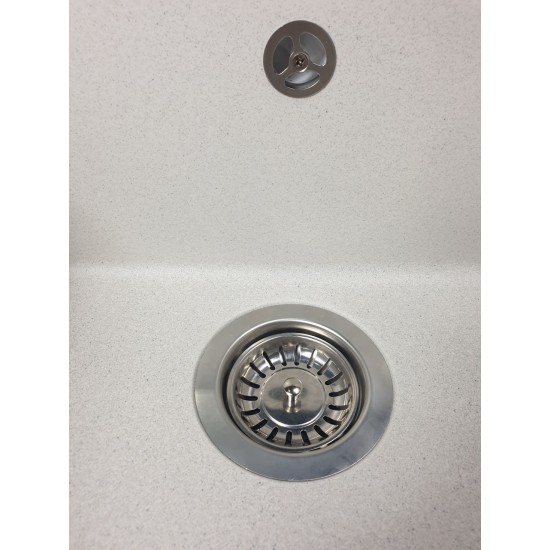 Chiuvetă din compozit de granit pentru bucătărie ALBA ELEFANT PREMIUM 7850 SELENA