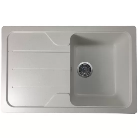 Chiuvetă din compozit de granit pentru bucătărie Alba ELEFANT PREMIUM 7850 VERONA Chiuvetă din compozit de granit pentru bucătărie Alba ELEFANT PREMIUM 7850 VERONA