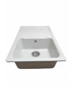 Chiuvetă din compozit de granit pentru bucătărie Alba ELEFANT PREMIUM 7850 VERONA Chiuvetă din compozit de granit pentru bucătărie Alba ELEFANT PREMIUM 7850 VERONA