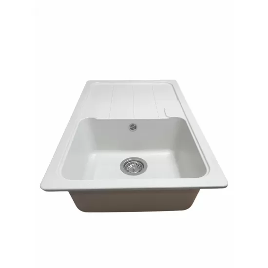 Chiuvetă din compozit de granit pentru bucătărie Alba ELEFANT PREMIUM 7850 VERONA Chiuvetă din compozit de granit pentru bucătărie Alba ELEFANT PREMIUM 7850 VERONA