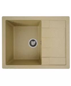 Chiuvetă din compozit de granit pentru bucătărie Bej ELEFANT PREMIUM 6650 INTENSO Chiuvetă din compozit de granit pentru bucătărie Bej ELEFANT PREMIUM 6650 INTENSO