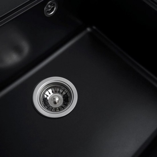 Chiuvetă din compozit de granit pentru bucătărie ELEFANT PREMIUM 5852 VESTA