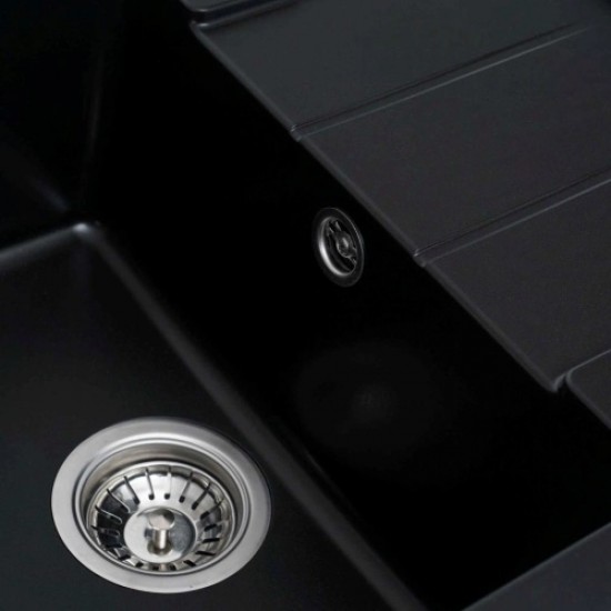 Chiuvetă din compozit de granit pentru bucătărie ELEFANT PREMIUM 6650 INTENSO