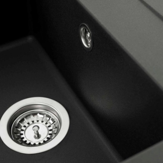 Chiuvetă din compozit de granit pentru bucătărie ELEFANT PREMIUM 7850 SELENA