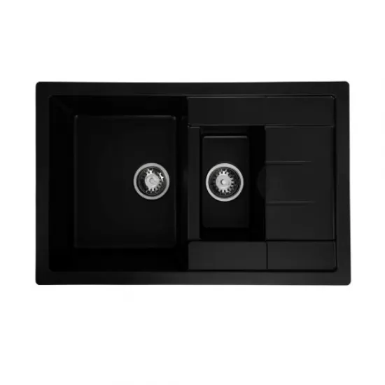 Chiuvetă din compozit de granit pentru bucătărie ELEFANT PREMIUM 7850 W TOSKANA Chiuvetă din compozit de granit pentru bucătărie ELEFANT PREMIUM 7850 W TOSKANA