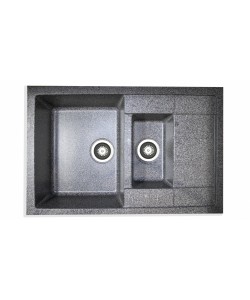 Chiuvetă din compozit de granit pentru bucătărie Grafit ELEFANT PREMIUM 7850 W TOSKANA