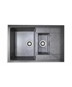 Chiuvetă din compozit de granit pentru bucătărie Grafit ELEFANT PREMIUM 7850 W TOSKANA Chiuvetă din compozit de granit pentru bucătărie Grafit ELEFANT PREMIUM 7850 W TOSKANA