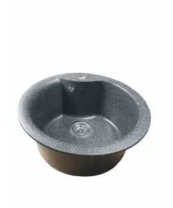 Chiuvetă din compozit de granit pentru bucătărie Grafit ELEFANT PREMIUM 480 TURAS Chiuvetă din compozit de granit pentru bucătărie Grafit ELEFANT PREMIUM 480 TURAS