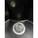 Chiuvetă din compozit de granit pentru bucătărie Negru metalic ELEFANT PREMIUM 480 TURAS