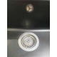 Chiuvetă din compozit de granit pentru bucătărie Negru metalic ELEFANT PREMIUM 7850 VERONA