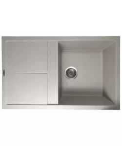 Chiuvetă din compozit de granit pentru bucătărie SAFARI BEJ ELEFANT PREMIUM 7850 SELENA Chiuvetă din compozit de granit pentru bucătărie SAFARI BEJ ELEFANT PREMIUM 7850 SELENA