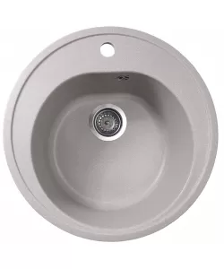 Chiuvetă din compozit de granit pentru bucătărie Safari bej ELEFANT PREMIUM 510 LUNA Chiuvetă din compozit de granit pentru bucătărie Safari bej ELEFANT PREMIUM 510 LUNA